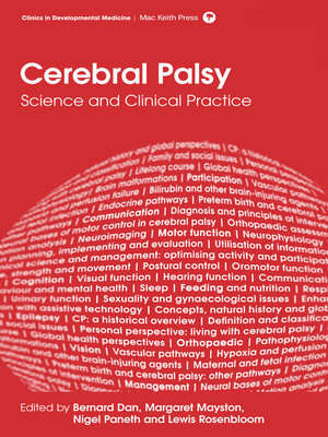 cover image of Cerebral Palsy